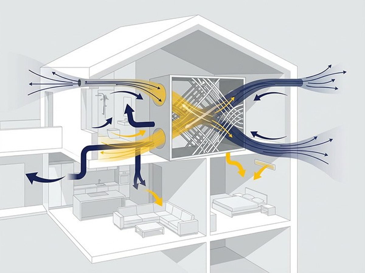 Grafik Schema Lüftungsströme
