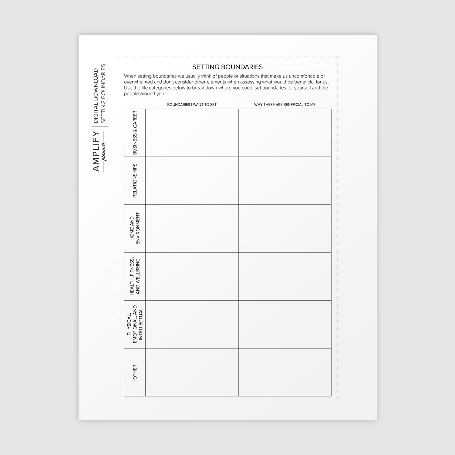 amplify planner fun holidays insert