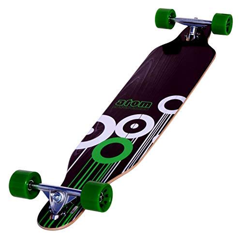 Retrospec Zed Pintail Longboard vs Atom DropThrough Longboard Slant