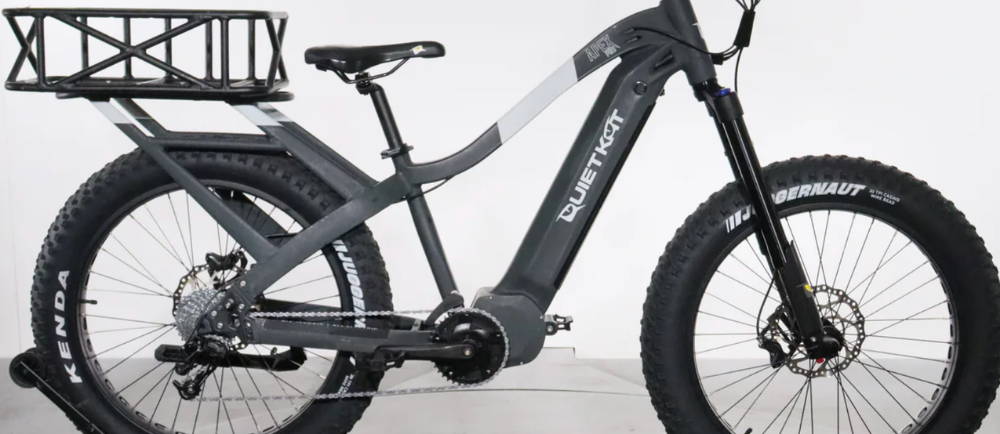 a Quietkat Apex electric fat tire bike