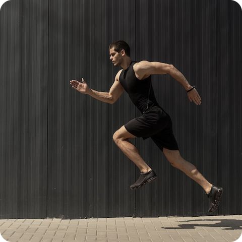 Energy and running