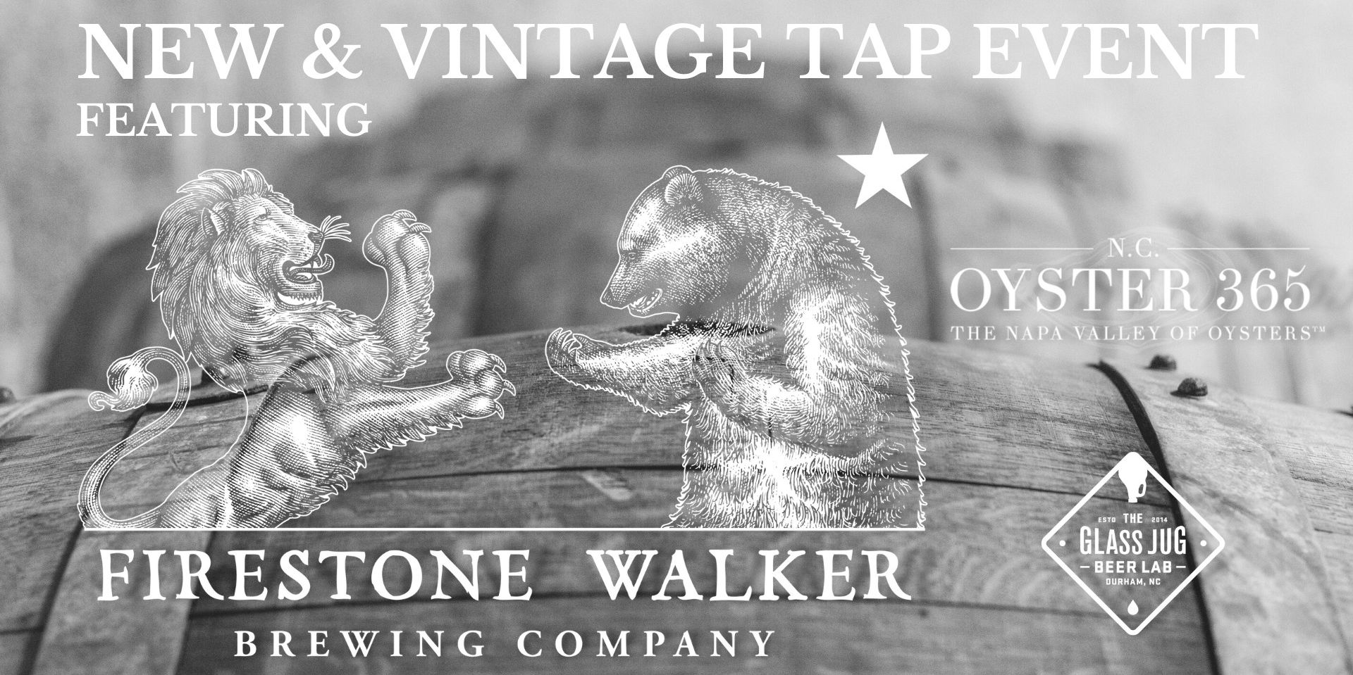 Firestone Walker New & Vintage Tap Event w/Oyster Bar Pop-up promotional image