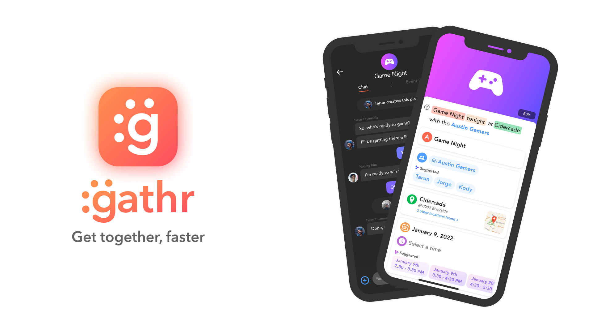 gathr Updates, Team, and Funding Progress | Wefunder, Home of the ...