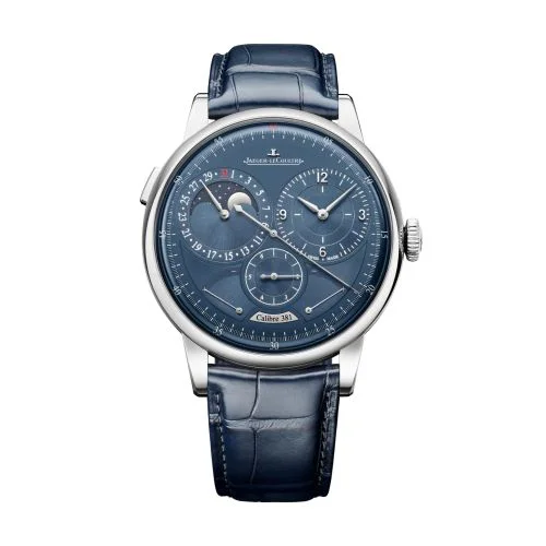 Duomètre Quantième Lunaire Stainless Steel / Blue