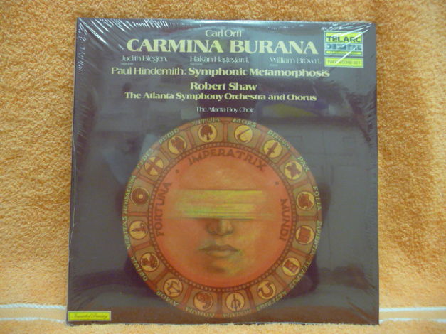 CARL ORFF - CARMINA BURANA  NEW SEALED