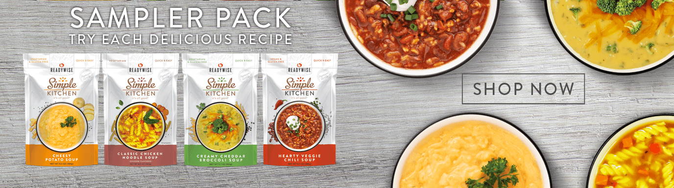 ReadyWise Simple Kitchen best-tasting dry soups