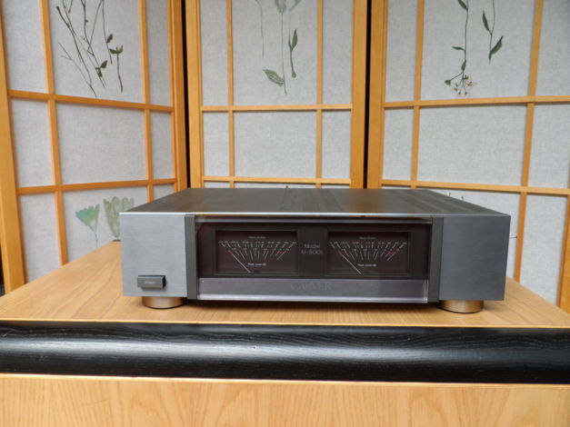 Carver M-500T Magnetic Field Stereo Power Amplifier