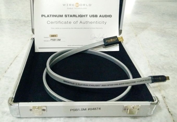 Wireworld Platinum Starlight USB - 1 meter Free shippin...