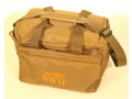 Boyt NWTF Brown Range Bag With Orange NWTF Logo