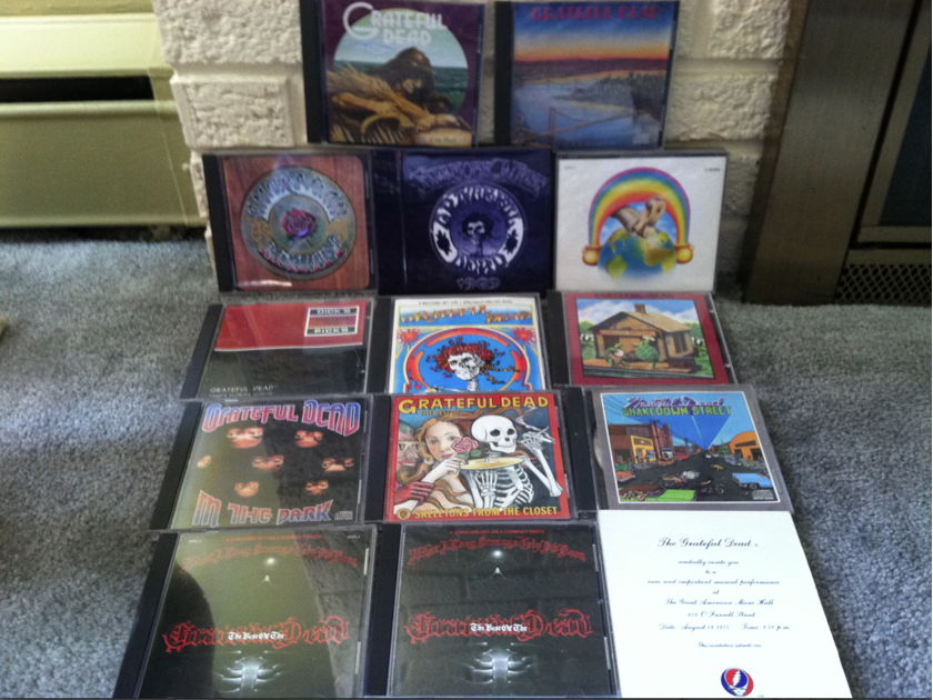 Grateful Dead - Lot of 19 CDs free shipping and Free Paypal