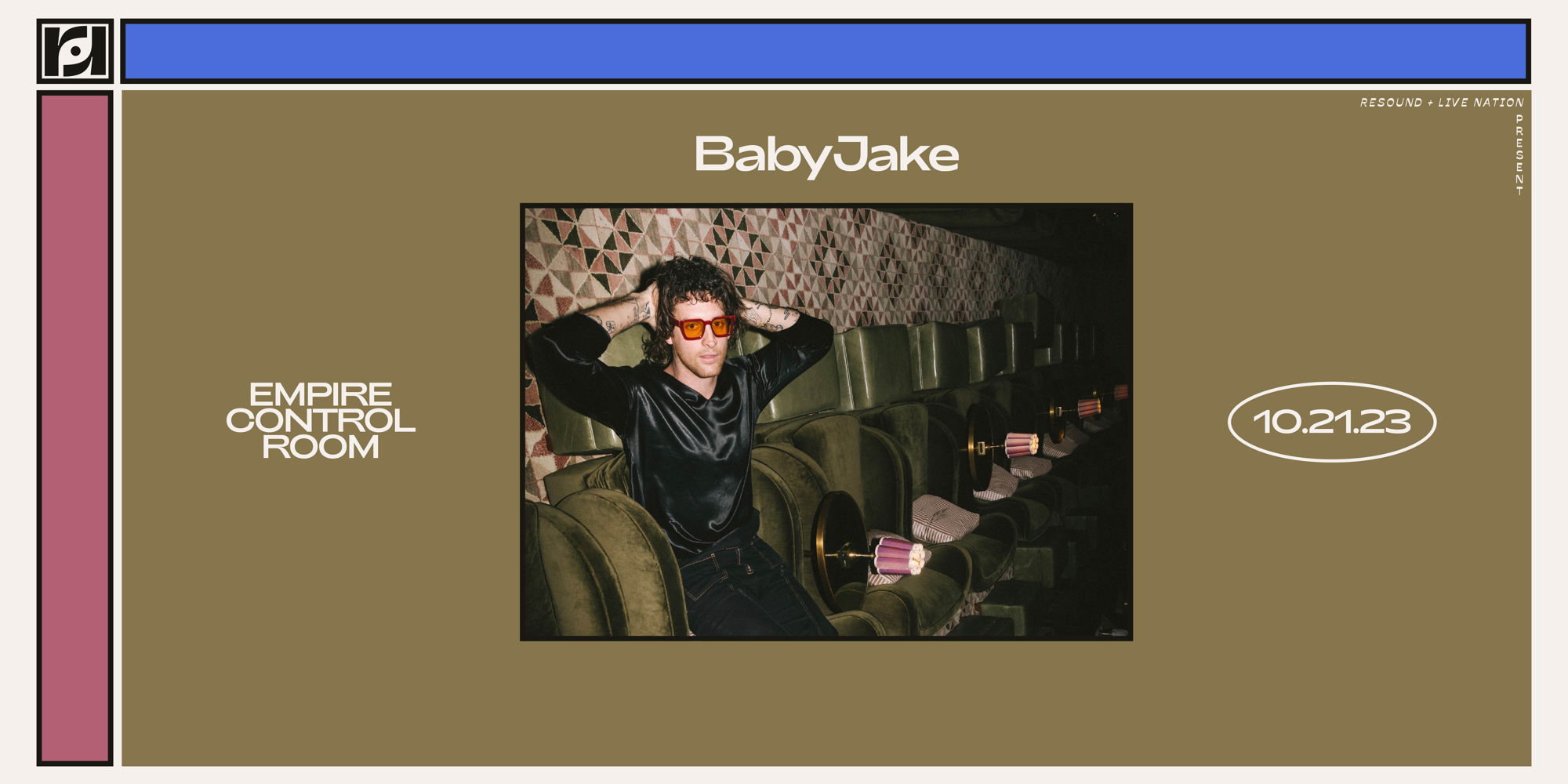 Live Nation & Resound Present: BabyJake at Empire Control Room promotional image