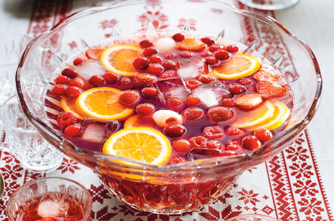 Punch de Noël tutti frutti