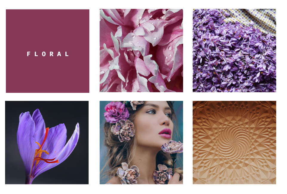 Saffron Euphoria inspiration and mood board