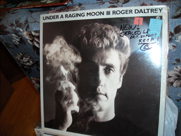 Roger Daltrey - Under A Raging Moon Atlantic LP (c) Sealed