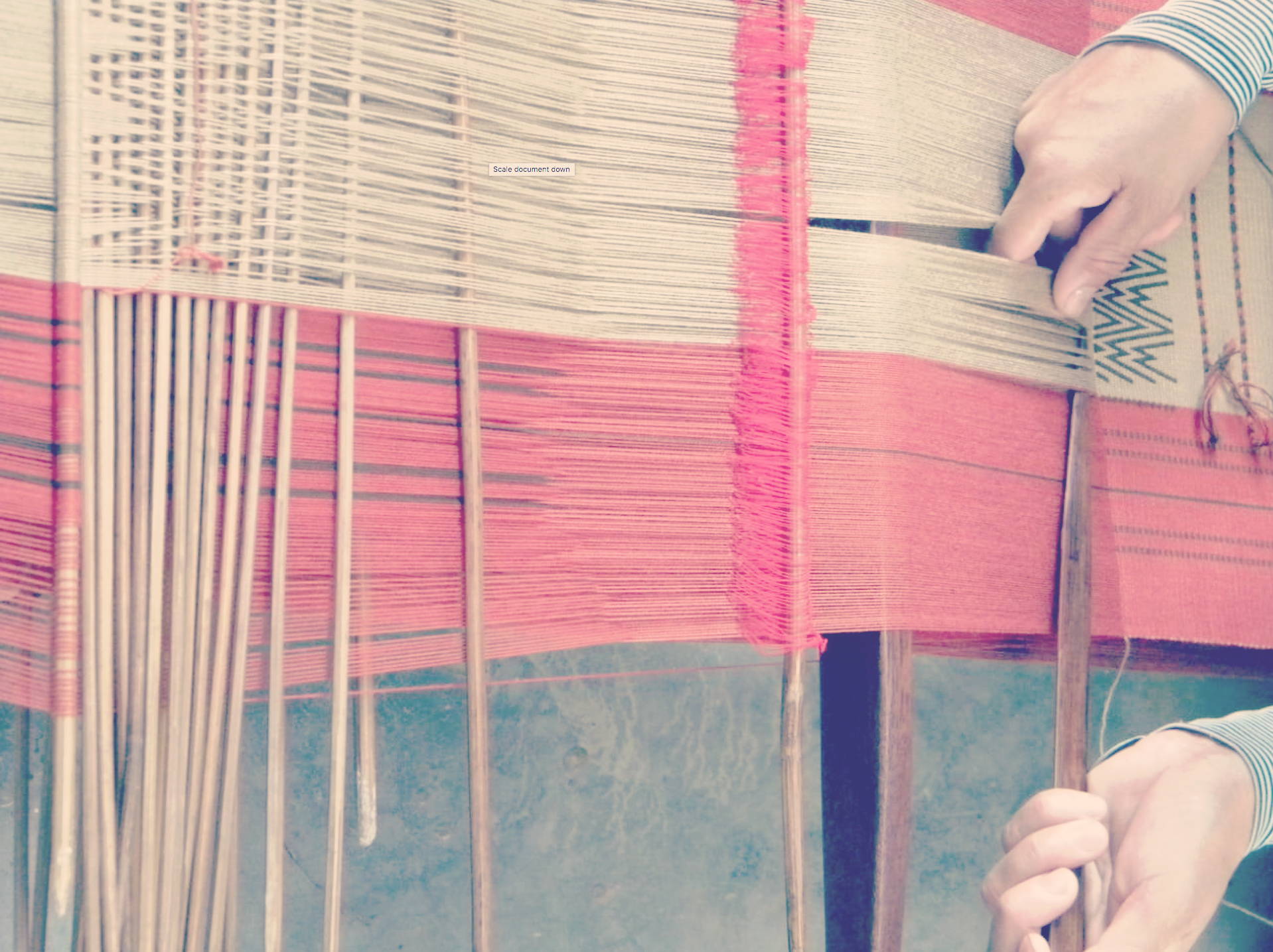 Naga Shawl Chizami Weaves
