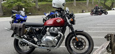 2022 ROYAL ENFIELD INT650 motorcycle for rent near Maryville, TN