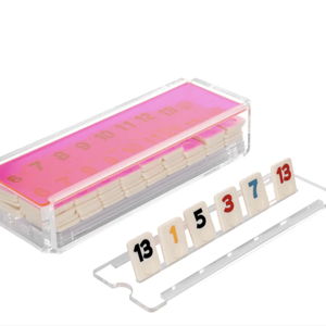 Personalized Lucite Rummikub Set