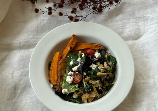 Mushroom Spinach Scrambled