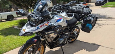2023 BMW R 1250 GS motorcycle for rent near Midlothian, TX