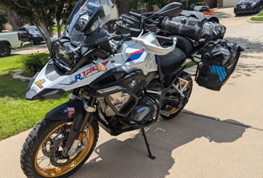 2023 BMW R 1250 GS motorcycle for rent near Midlothian, TX