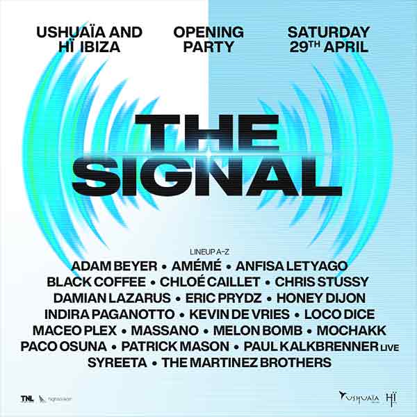 Logo The Signal Ushuaia Hi Opening Party