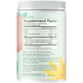the back label on Brightcore's Revive collagen supplement - showing nutritional and supplement facts