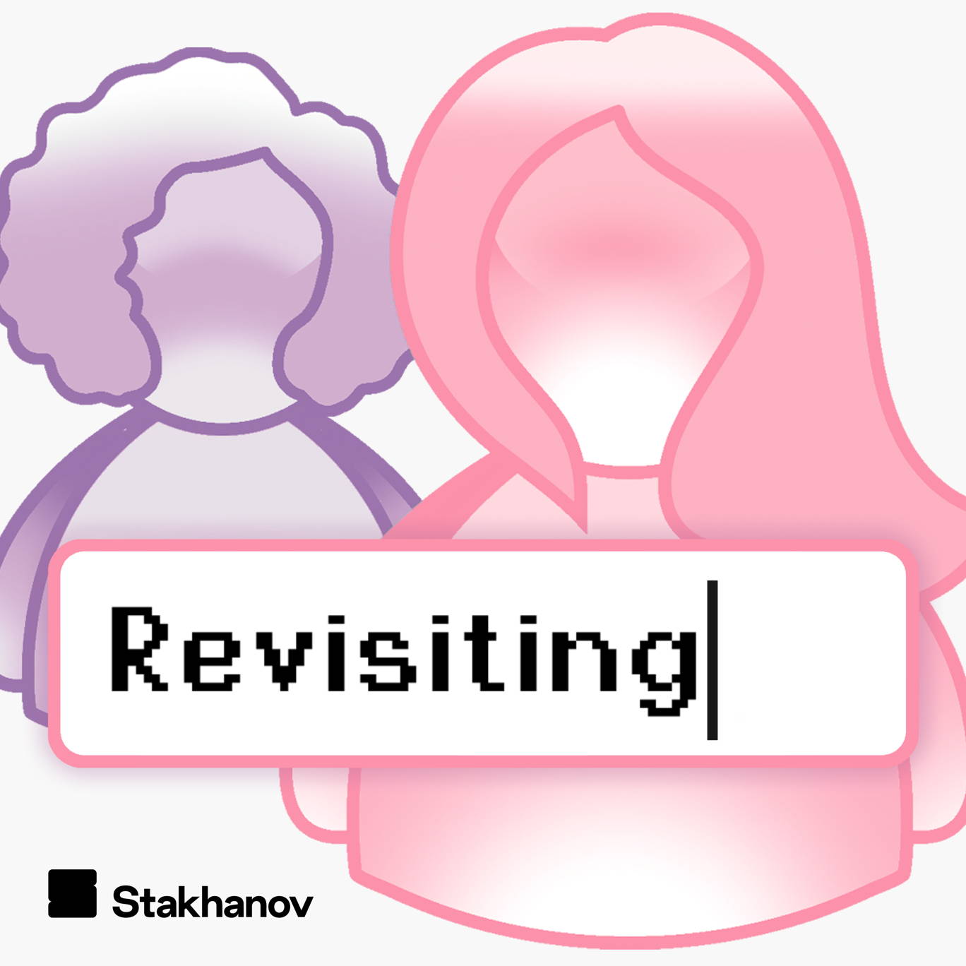 The artwork for the Revisiting podcast.