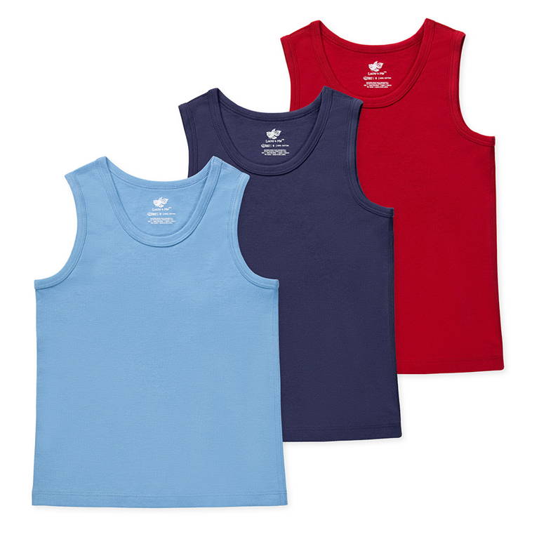 Nolan Boys Organic Cotton Tanks (3-Pack) - Acadia