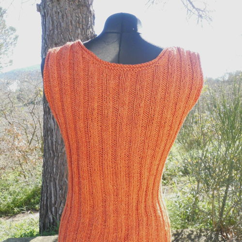 VINZERIA SILK TOP, a lovely top for ladies in silk worked together with a linen/cotton blend