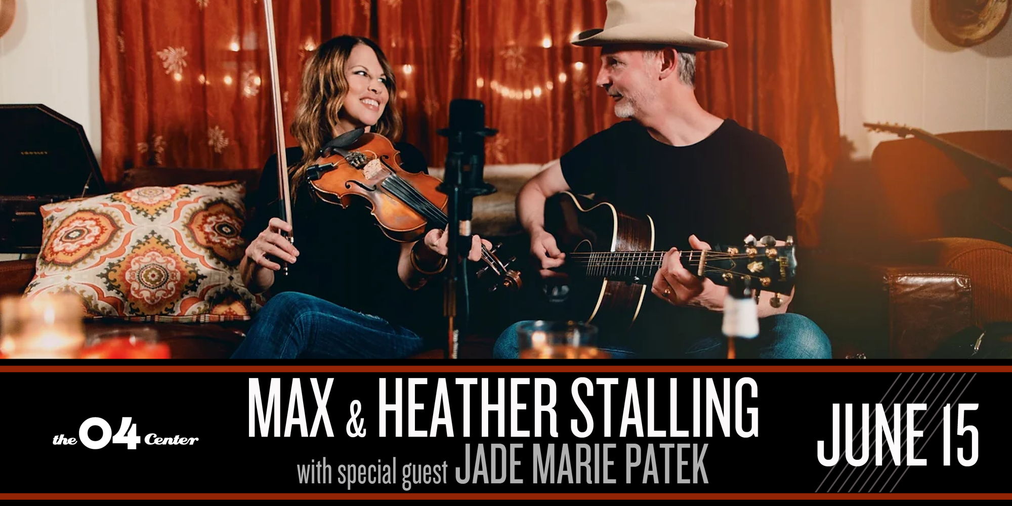 Max & Heather Stalling with special guest Jade Marie Patek promotional image