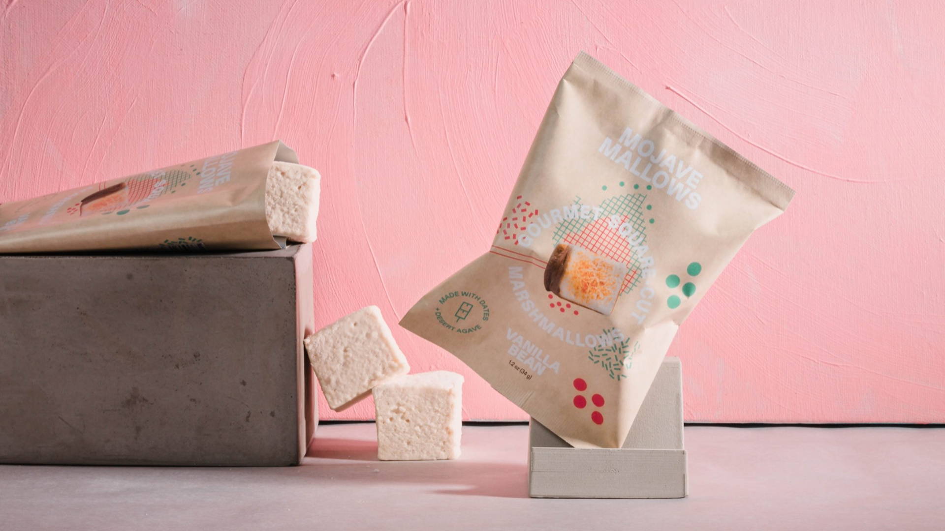 Featured image for A Grown Up Marshmallow Brand With Plastic-Free, Compostable Packaging