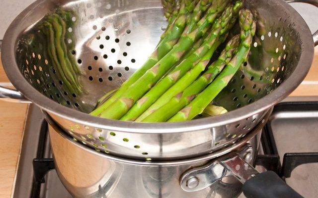 steamed asparagus for dogs