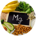Foods containing magnesium, found in our best vitamins for hair growth supplement