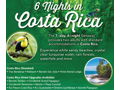 6 Night, 7 Day Getaway to Costa Rica
