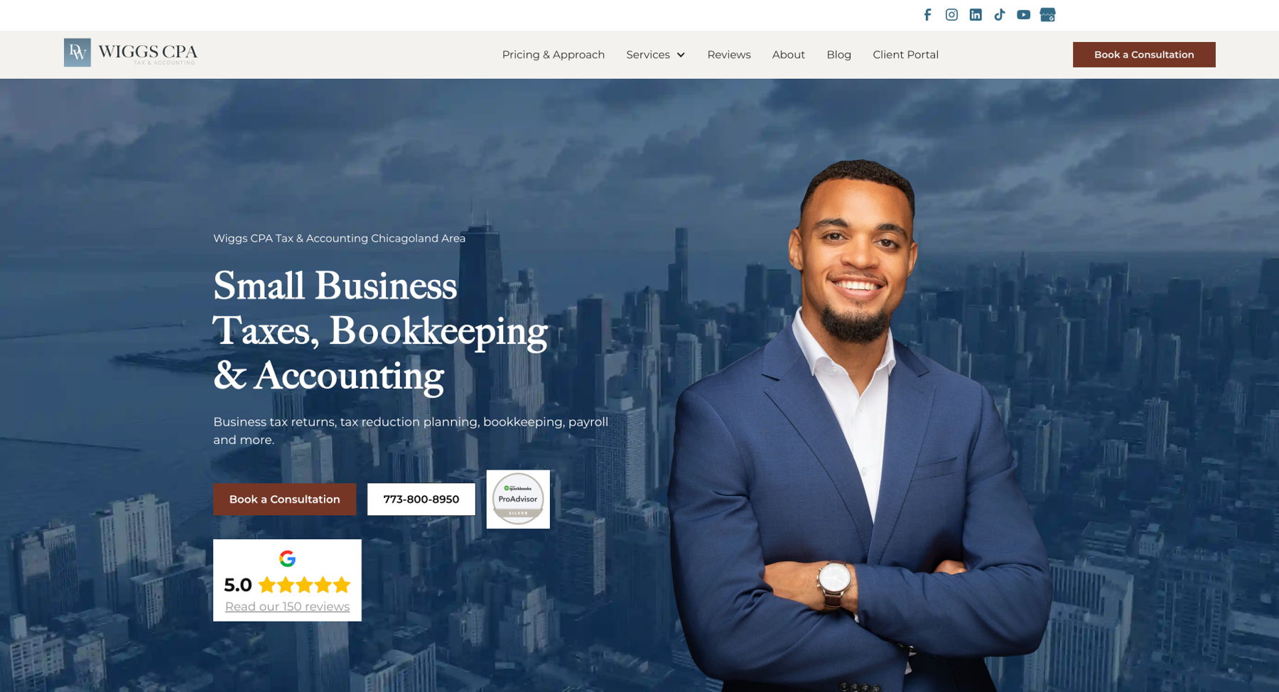Accounting Firm Website