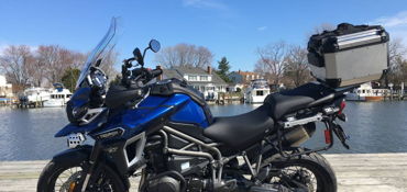 2017 TRIUMPH TIGER EXPLORER XCA motorcycle for rent near Annapolis, MD