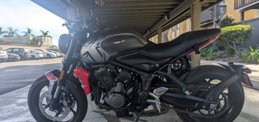 2023 TRIUMPH TRIDENT 660 motorcycle for rent near Costa Mesa, CA