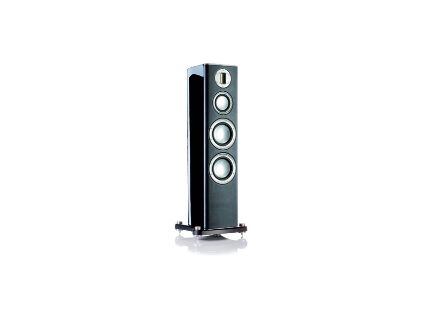 MONITOR AUDIO Platinum PL200 Speakers (Piano Black Lacquer): New-In-Box; 5 Yr Warranty; 47% Off