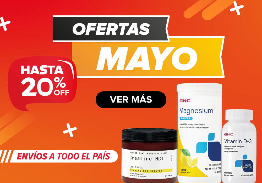 Ofertas Mayo 2025 GNC