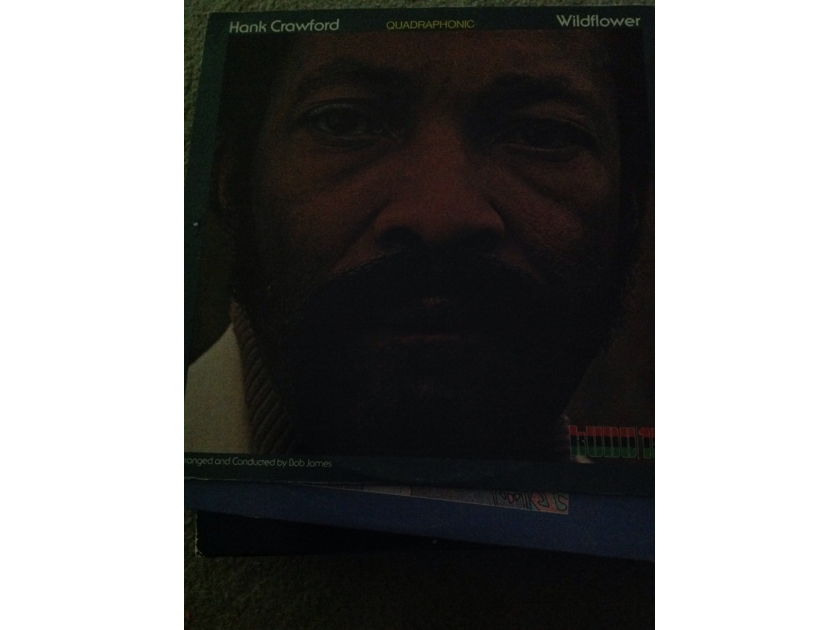Hank Crawford -  Wildflower Kudu Records SQ Quadraphonic Vinyl  LP NM