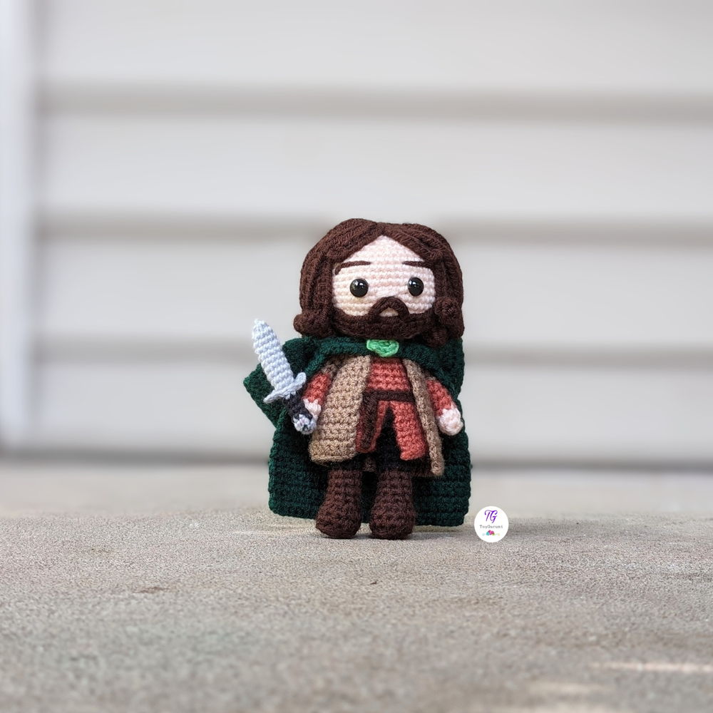 LOTR Aragorn Amigurumi
