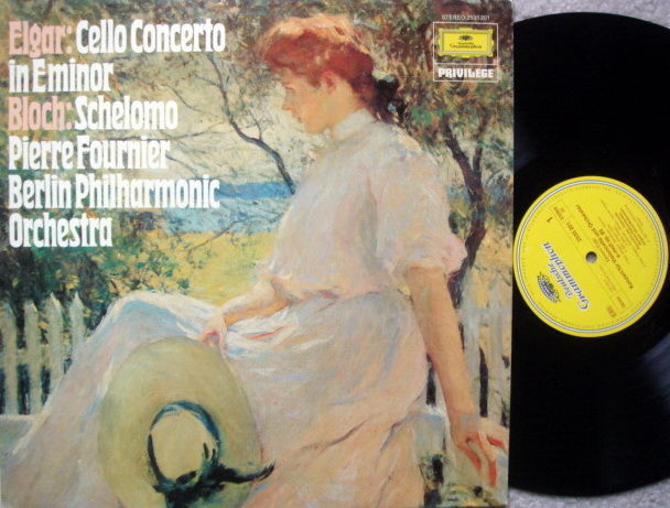 DG / Elgar Cello Concerto, - FOURNIER/WALLENSTEIN/BPO, ...