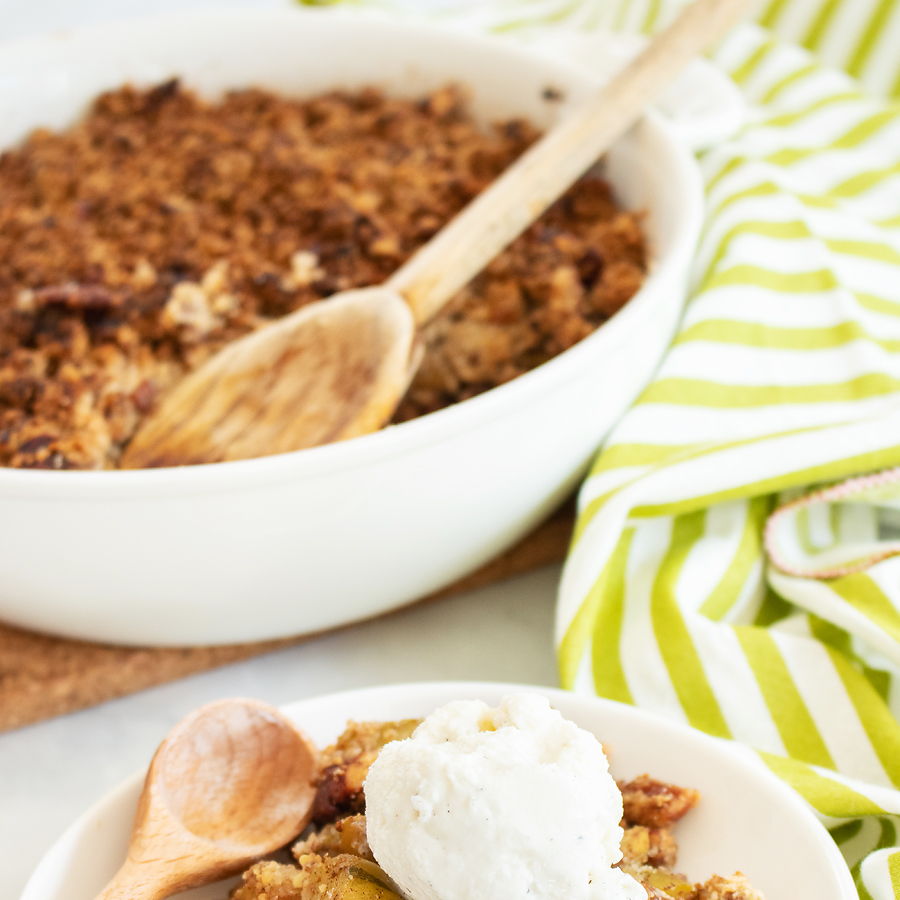 keto apple crisp
