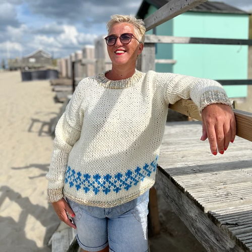Breipatronen trui, vest Bold en vest Delizia van juf Sas
