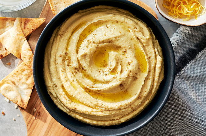 Tahini-Free Hummus