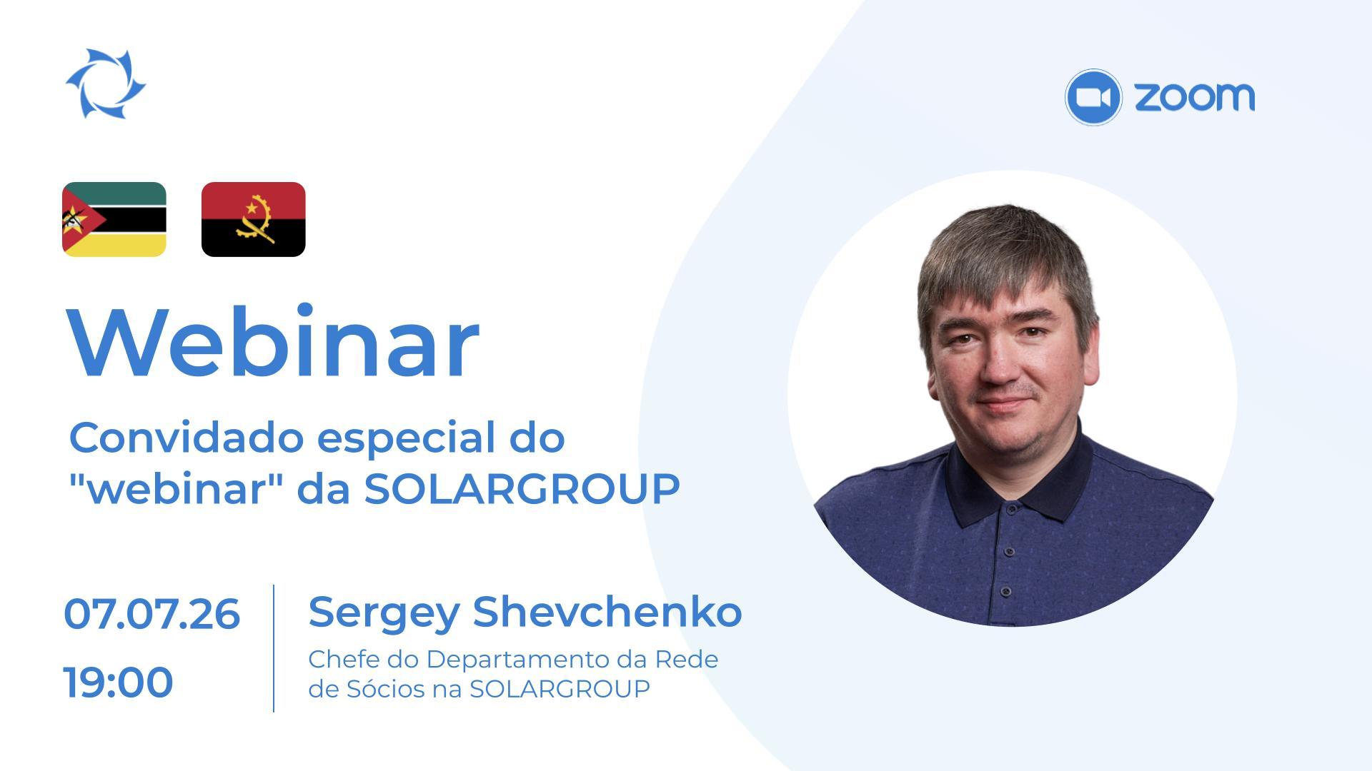 Mozambique. Convidado especial do "webinar" da SOLARGROUP