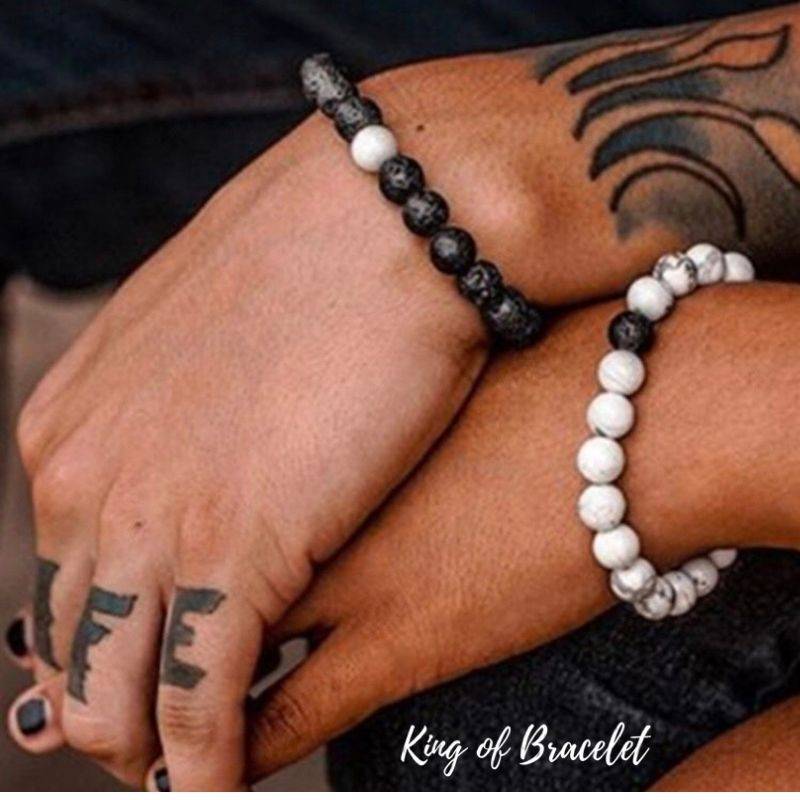 Bracelet Distance en Perles Naturelles - King of Bracelet