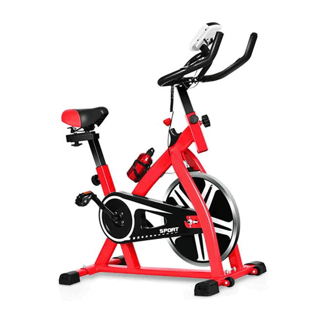 Super Quiet Exercise Cycling Spin Bike For Indoor Use With LCD Monitor