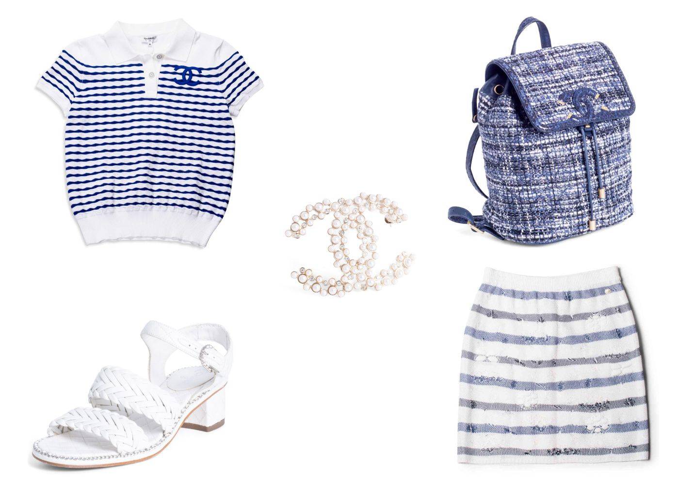 Chanel Summer Capsule Wardrobe by CODOGIRL