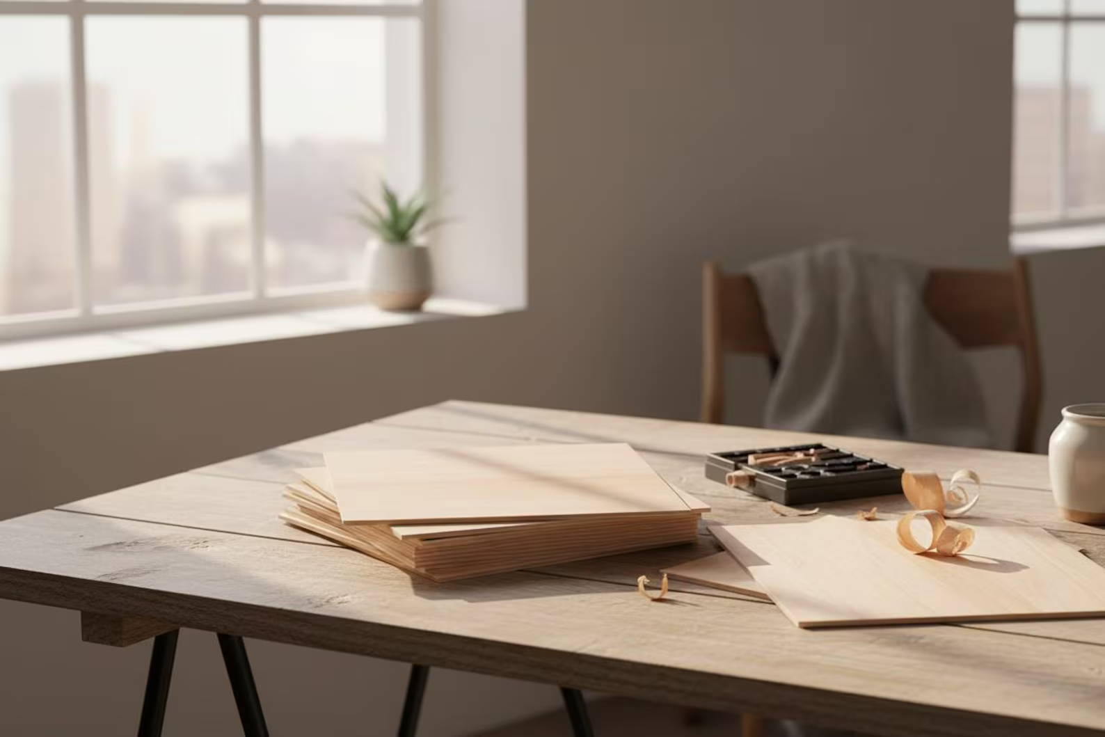 ¿Dónde puedo comprar láminas de madera de tilo de alta calidad aptas para corte láser 005?